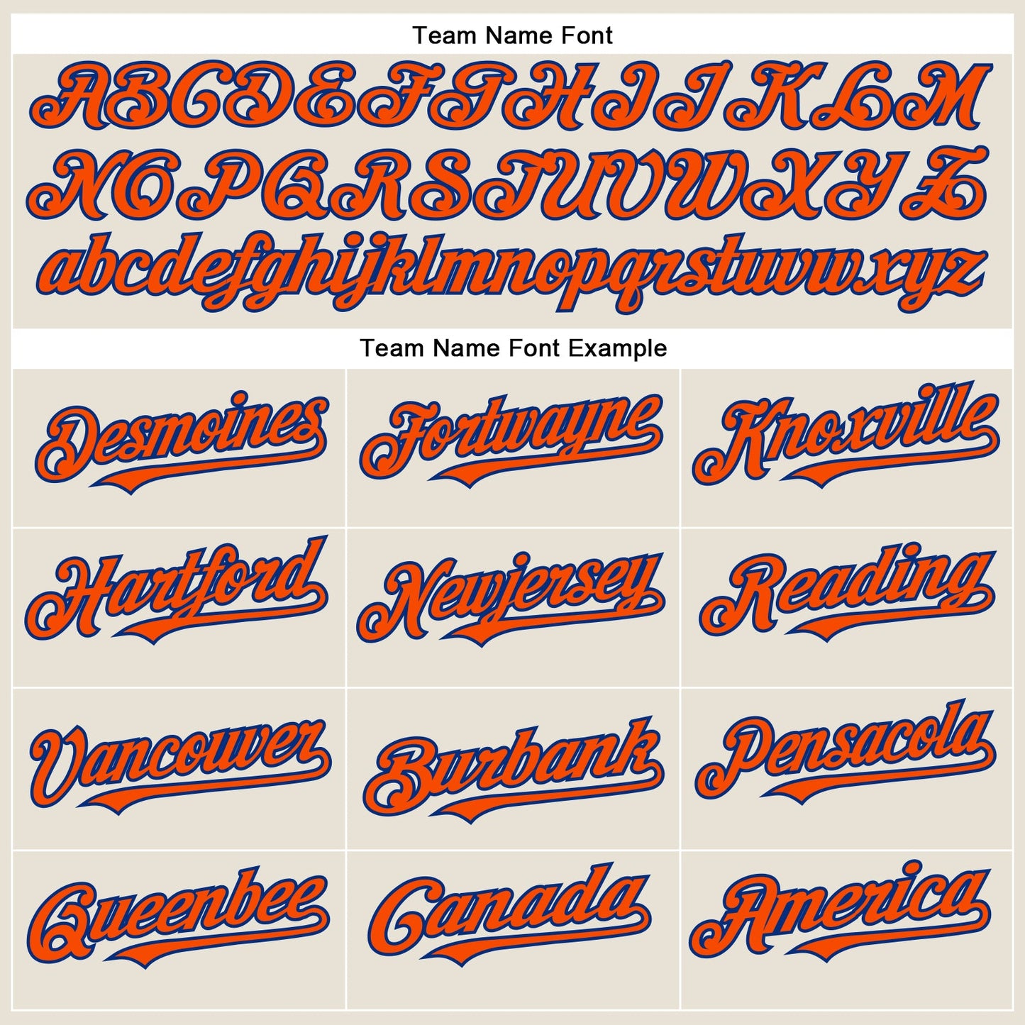 Custom Cream Orange-Royal Authentic Baseball Jersey - Sky-Custom