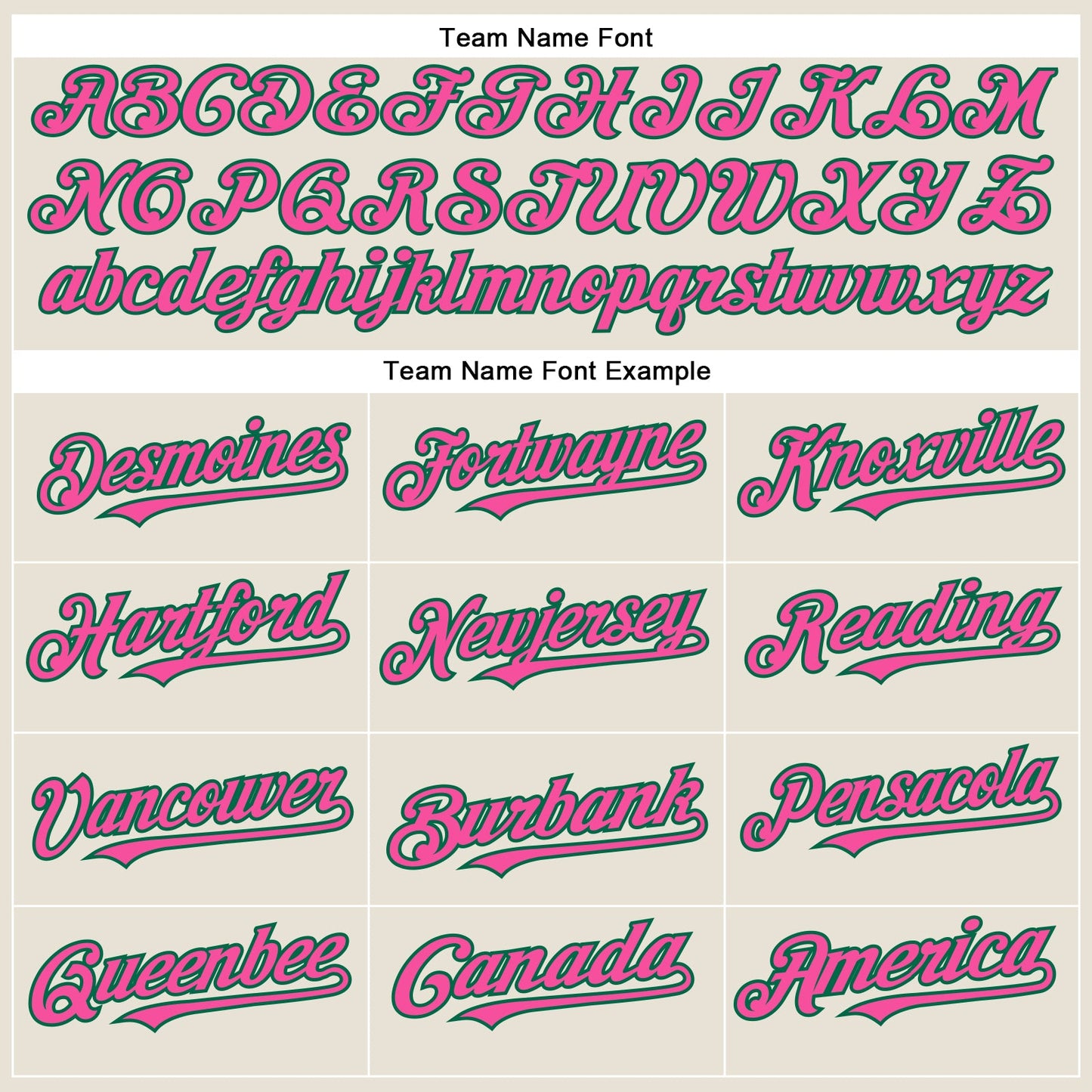 Custom Cream Pink-Kelly Green Authentic Baseball Jersey - Sky-Custom
