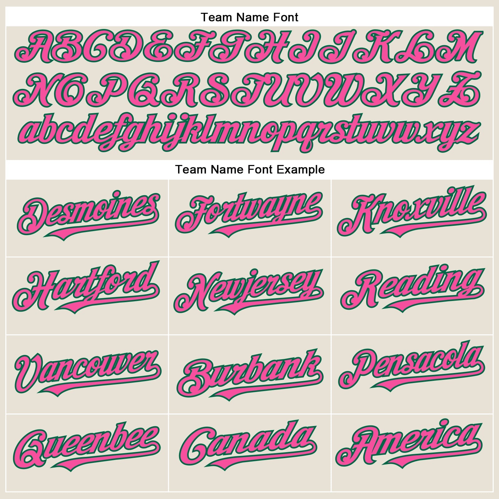 Custom Cream Pink-Kelly Green Authentic Baseball Jersey - Sky-Custom