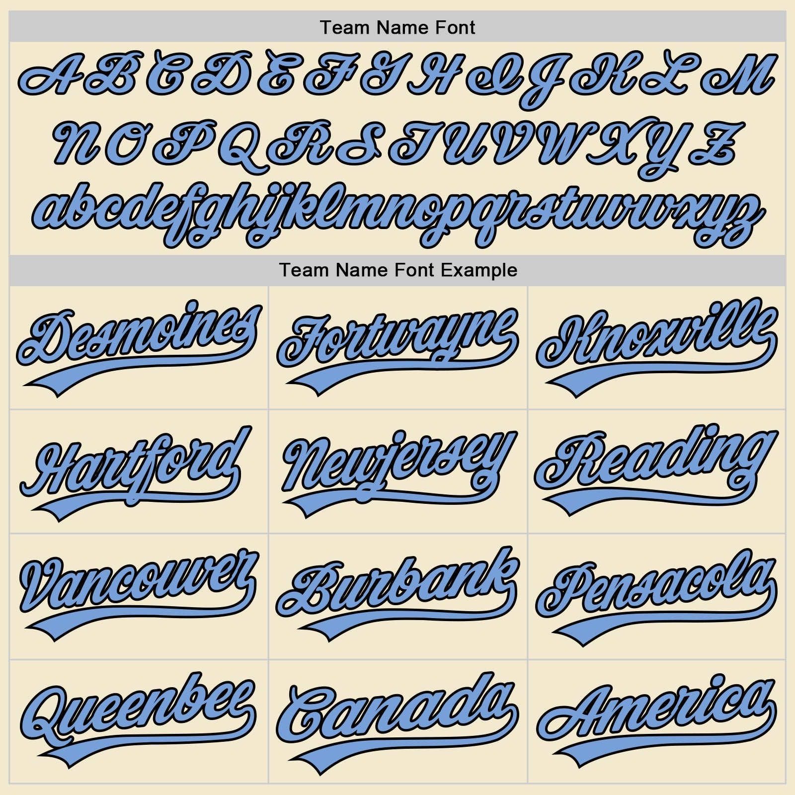 Custom Cream Light Blue-Black Authentic Throwback Baseball Jersey - Sky-Custom