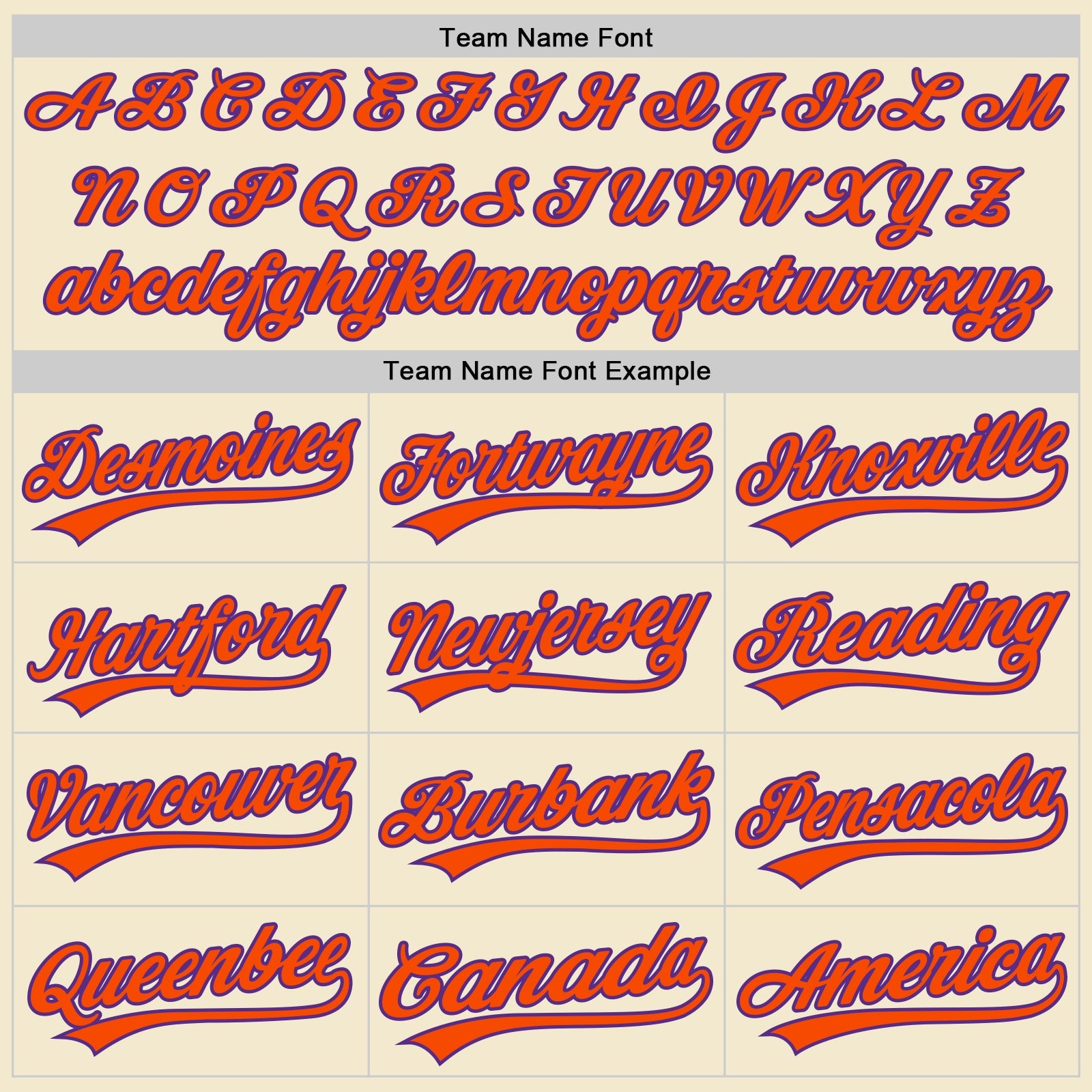 Custom Cream Purple-Orange Authentic Throwback Baseball Jersey - Sky-Custom
