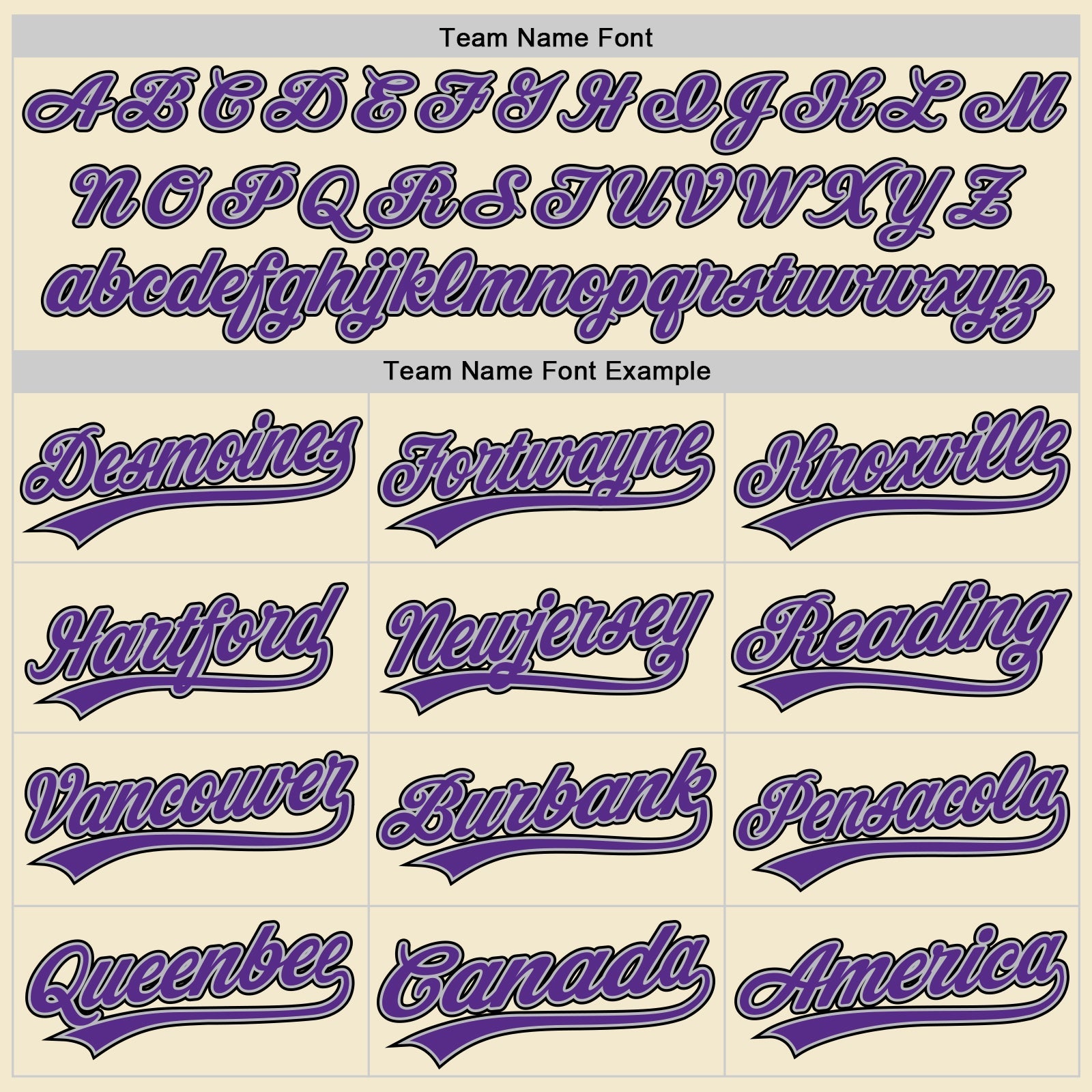 Custom Cream Purple Gray-Black Authentic Throwback Baseball Jersey - Sky-Custom