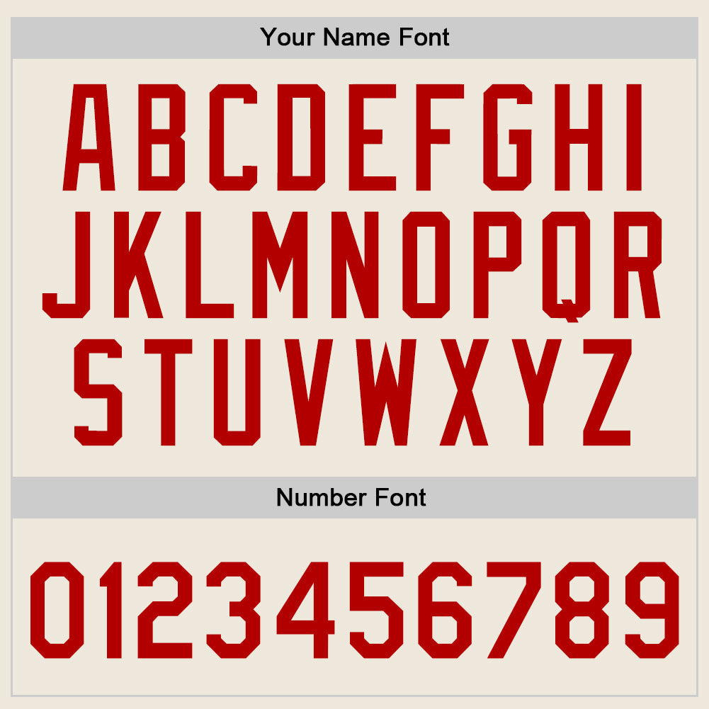 Custom Cream Red-White Authentic Throwback Basketball Jersey - Sky-Custom