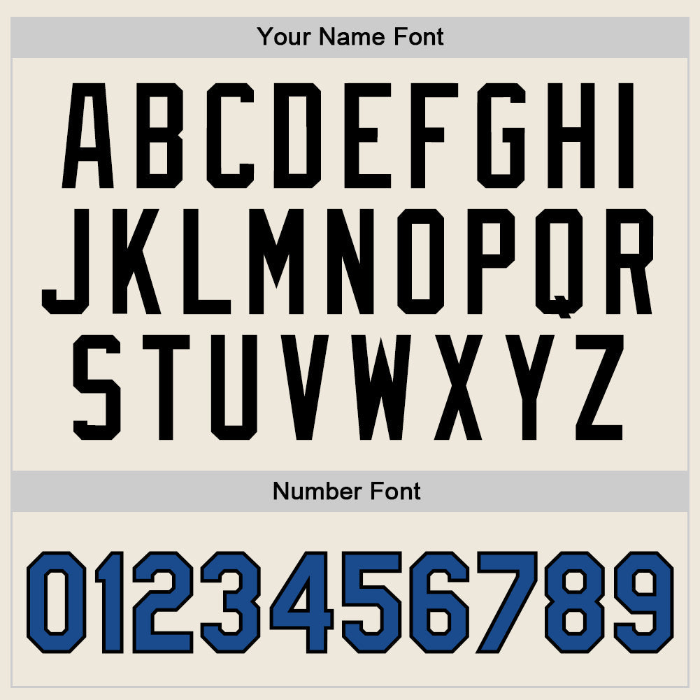 Custom Cream Blue-Black Authentic Throwback Basketball Jersey - Sky-Custom