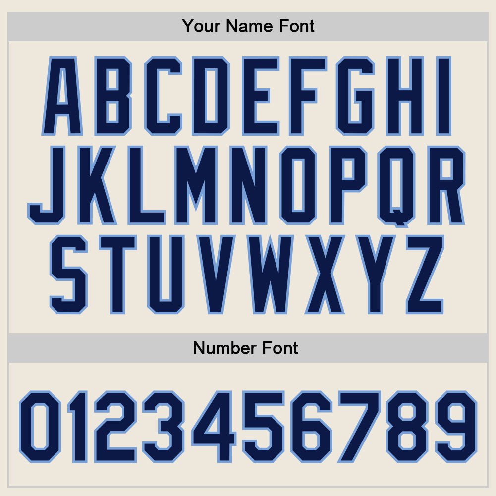 Custom Cream Navy-Light Blue Authentic Throwback Basketball Jersey - Sky-Custom