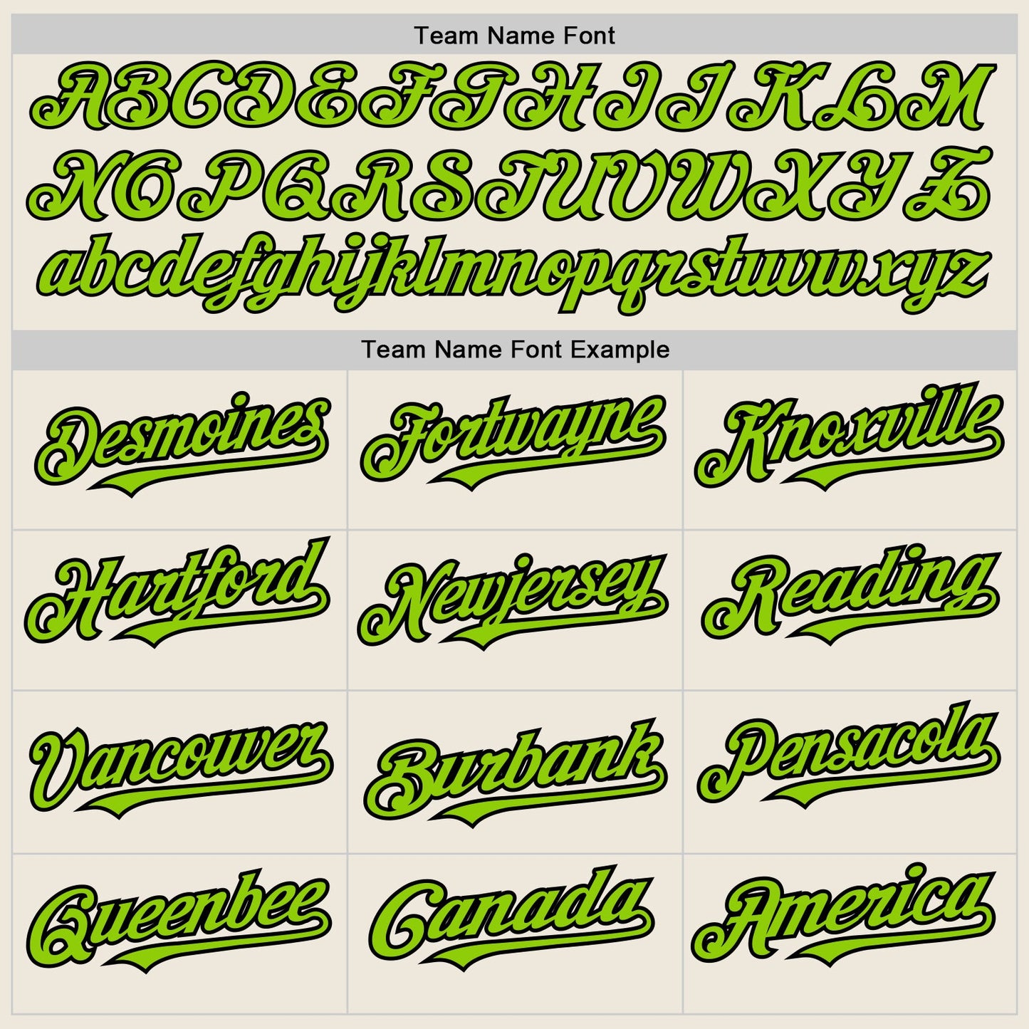 Custom Cream (Black Neon Green Pinstripe) Neon Green-Black Authentic Baseball Jersey - Sky-Custom