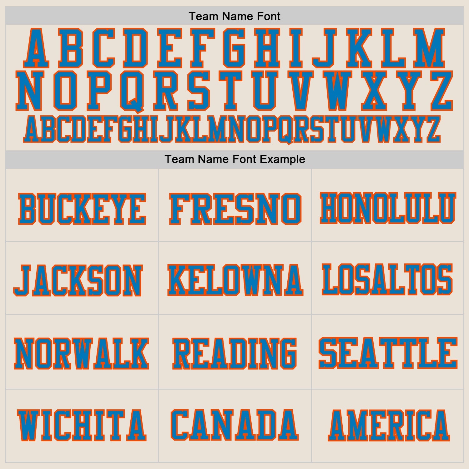 Custom Cream Blue-Orange Mesh Authentic Throwback Football Jersey - Sky-Custom