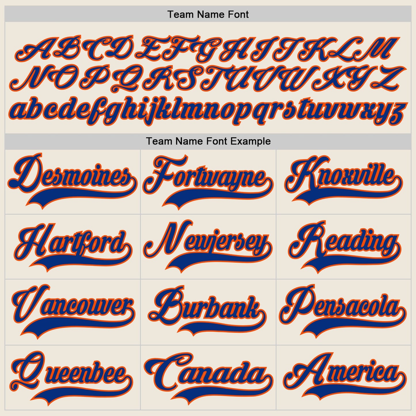 Custom Cream Royal-Orange Hockey Lace Neck Jersey - Sky-Custom