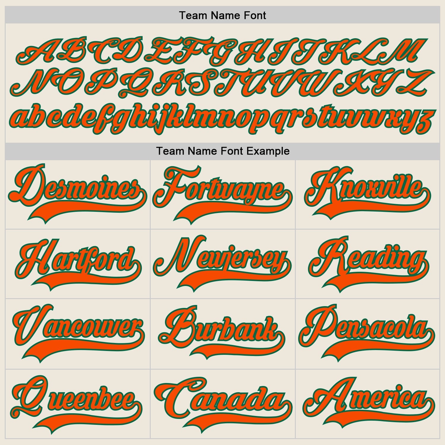 Custom Cream Orange-Kelly Green Hockey Lace Neck Jersey - Sky-Custom