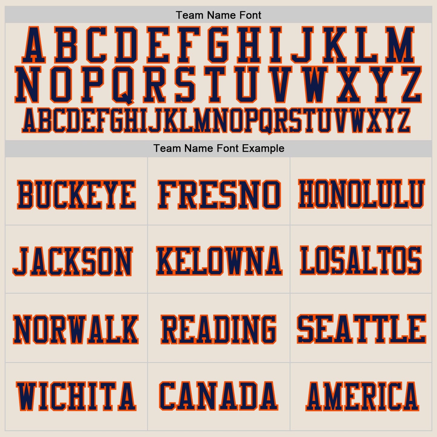 Custom Cream Navy-Orange Mesh Authentic Throwback Football Jersey - Sky-Custom