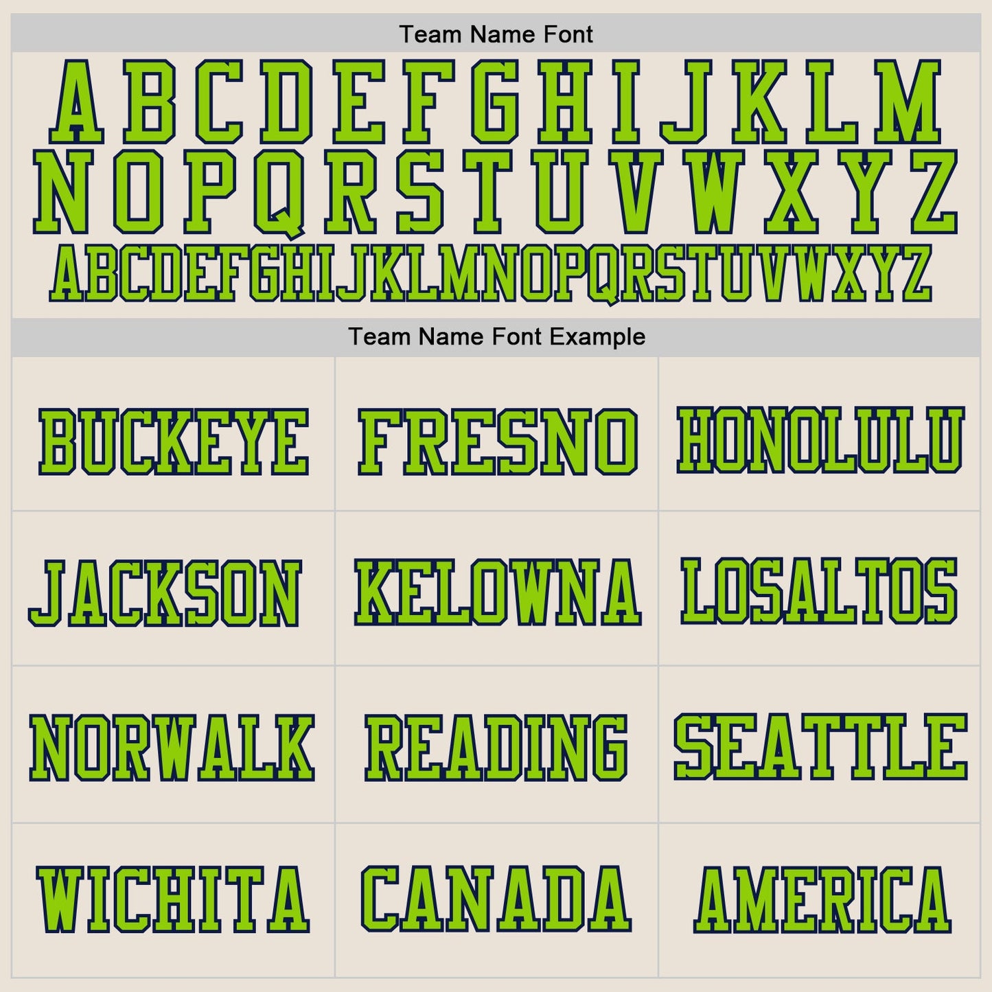 Custom Cream Navy-Neon Green Mesh Authentic Throwback Football Jersey - Sky-Custom