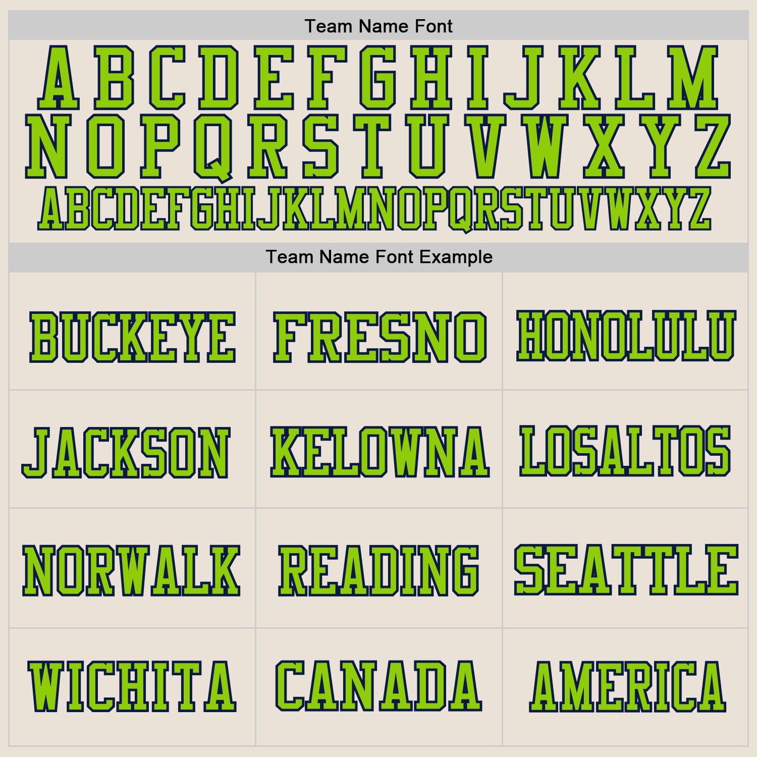 Custom Cream Navy-Neon Green Mesh Authentic Throwback Football Jersey - Sky-Custom