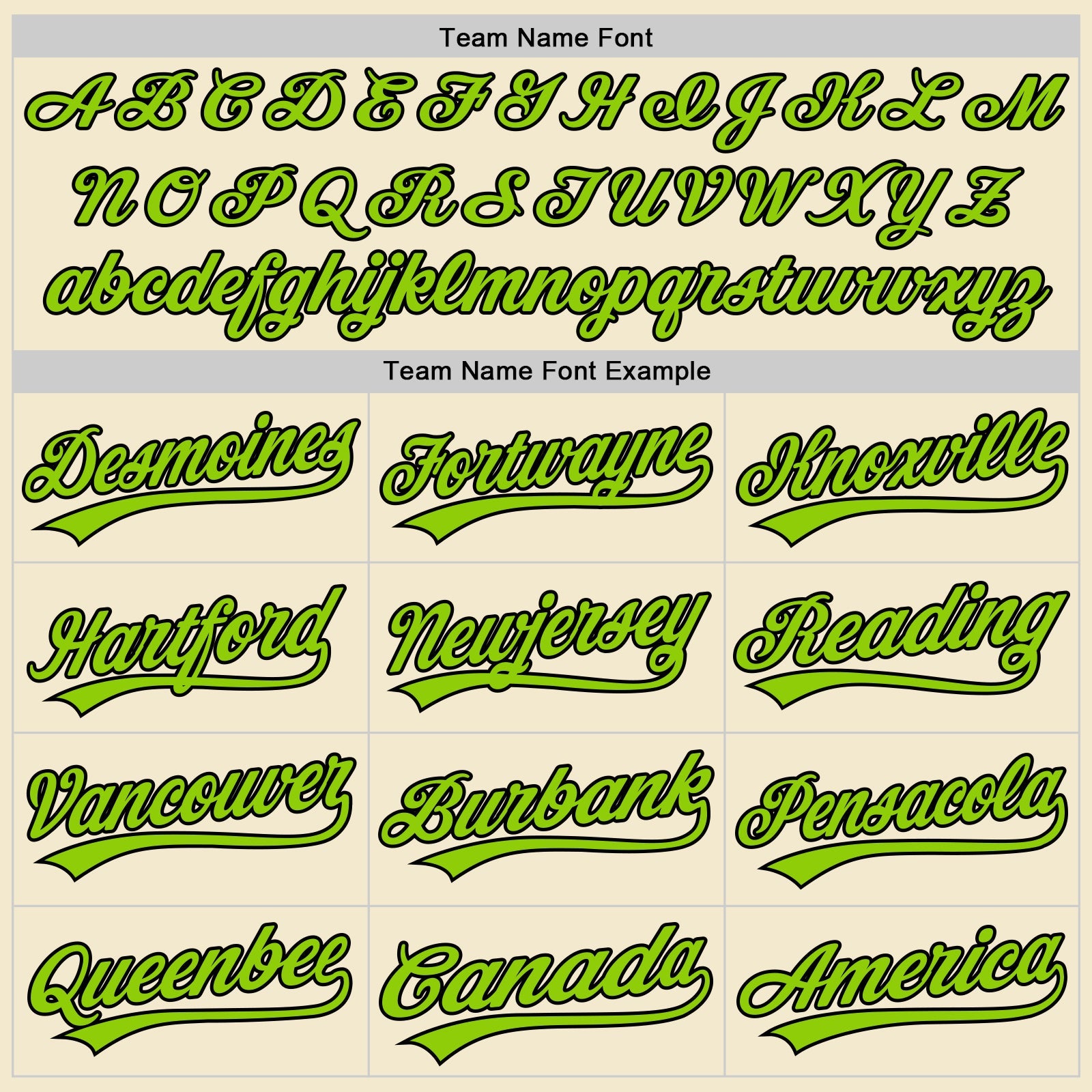 Custom Cream Neon Green-Black Authentic Throwback Baseball Jersey - Sky-Custom