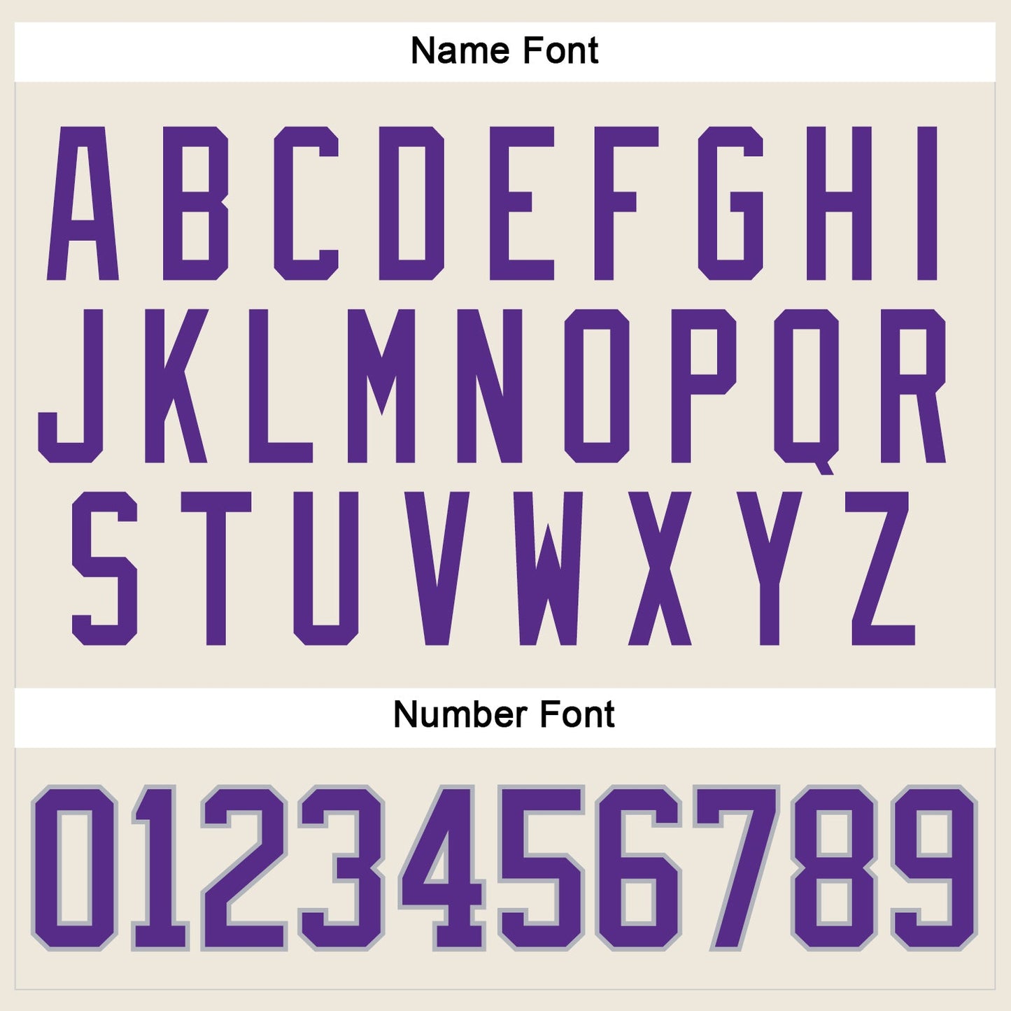 Custom Cream Purple-Gray Hockey Jersey - Sky-Custom