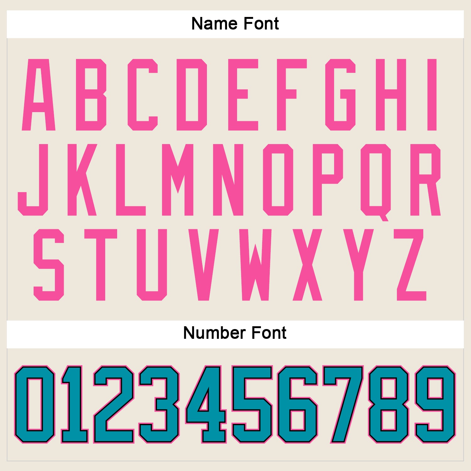 Custom Cream Teal Black-Pink Hockey Jersey - Sky-Custom