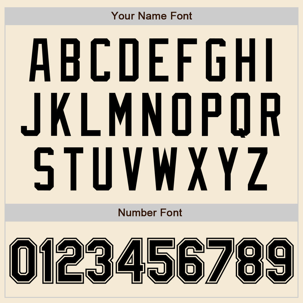 Custom Cream Black Authentic Baseball Jersey - Sky-Custom