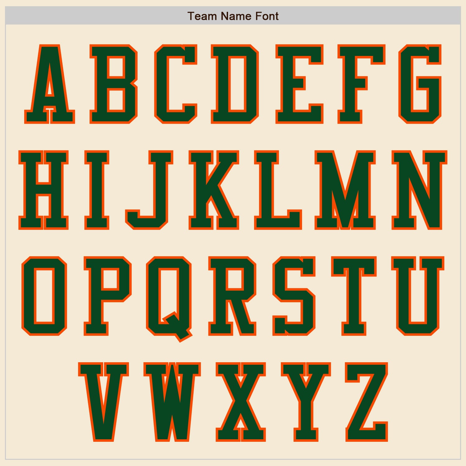 Custom Cream Green-Orange Authentic Baseball Jersey - Sky-Custom