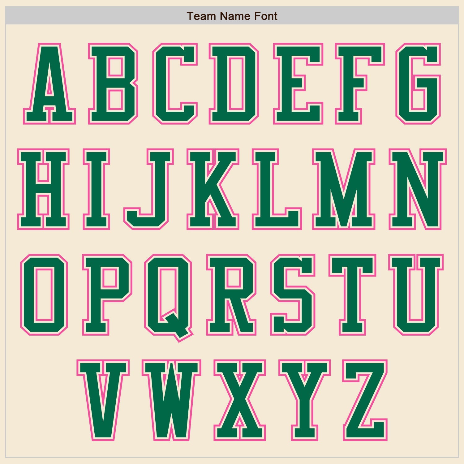 Custom Cream Pink-Kelly Green Authentic Baseball Jersey - Sky-Custom