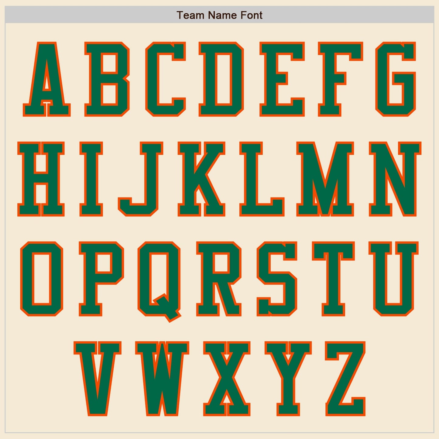 Custom Cream Kelly Green-Orange Authentic Baseball Jersey - Sky-Custom