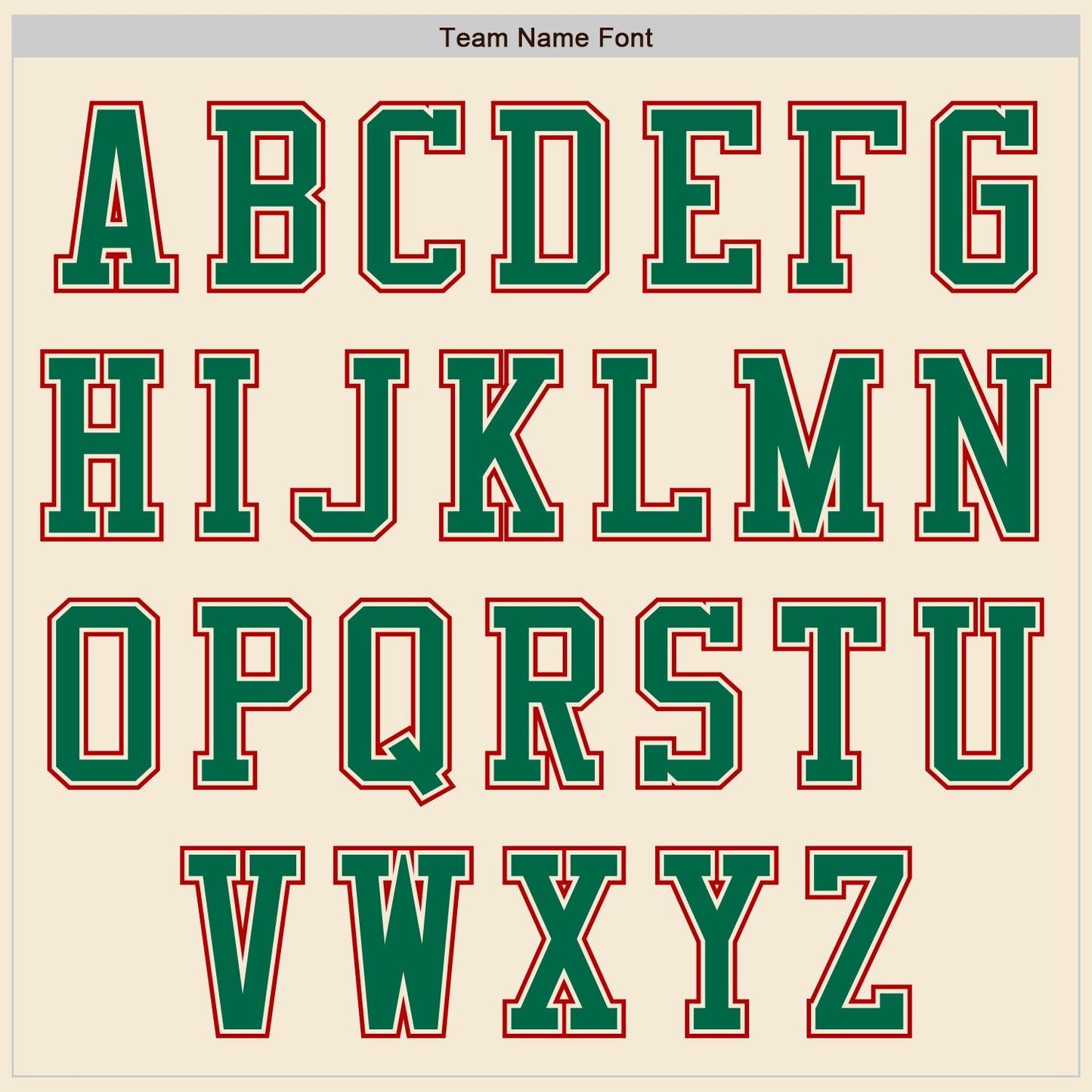 Custom Cream Red-Kelly Green Authentic Baseball Jersey - Sky-Custom
