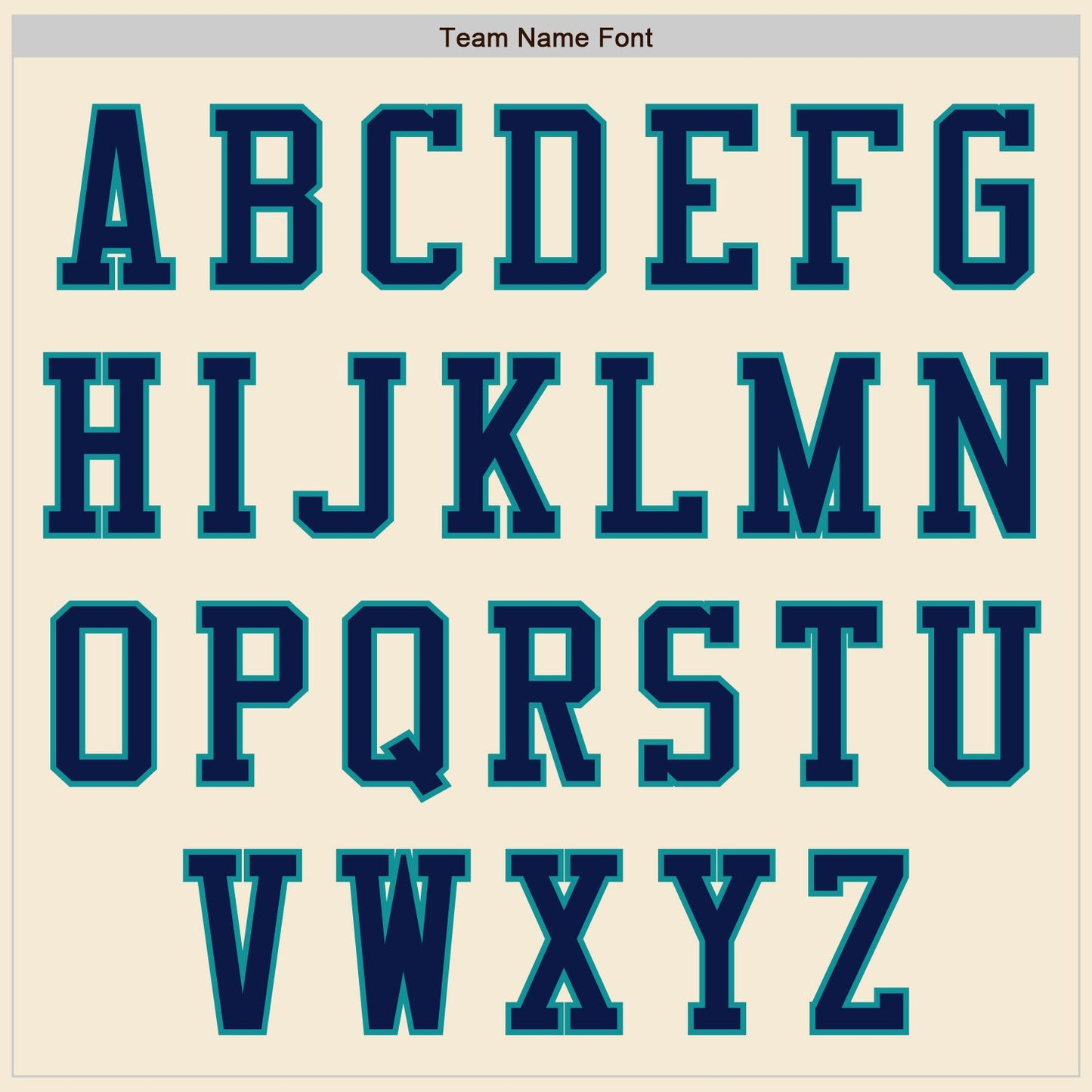 Custom Cream Navy-Teal Authentic Baseball Jersey - Sky-Custom