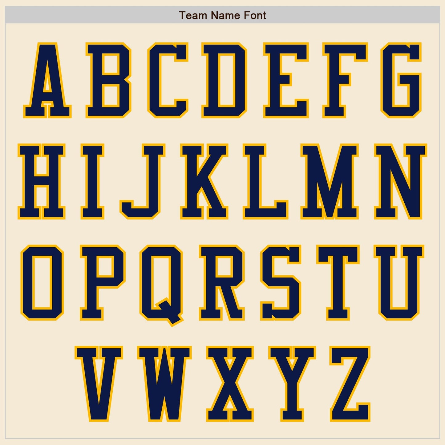 Custom Cream Navy-Gold Authentic Baseball Jersey - Sky-Custom