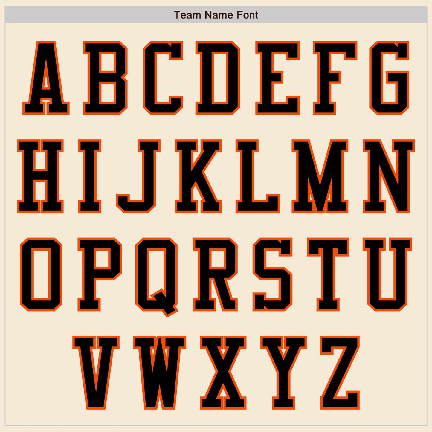 Custom Cream Black-Orange Authentic Baseball Jersey - Sky-Custom