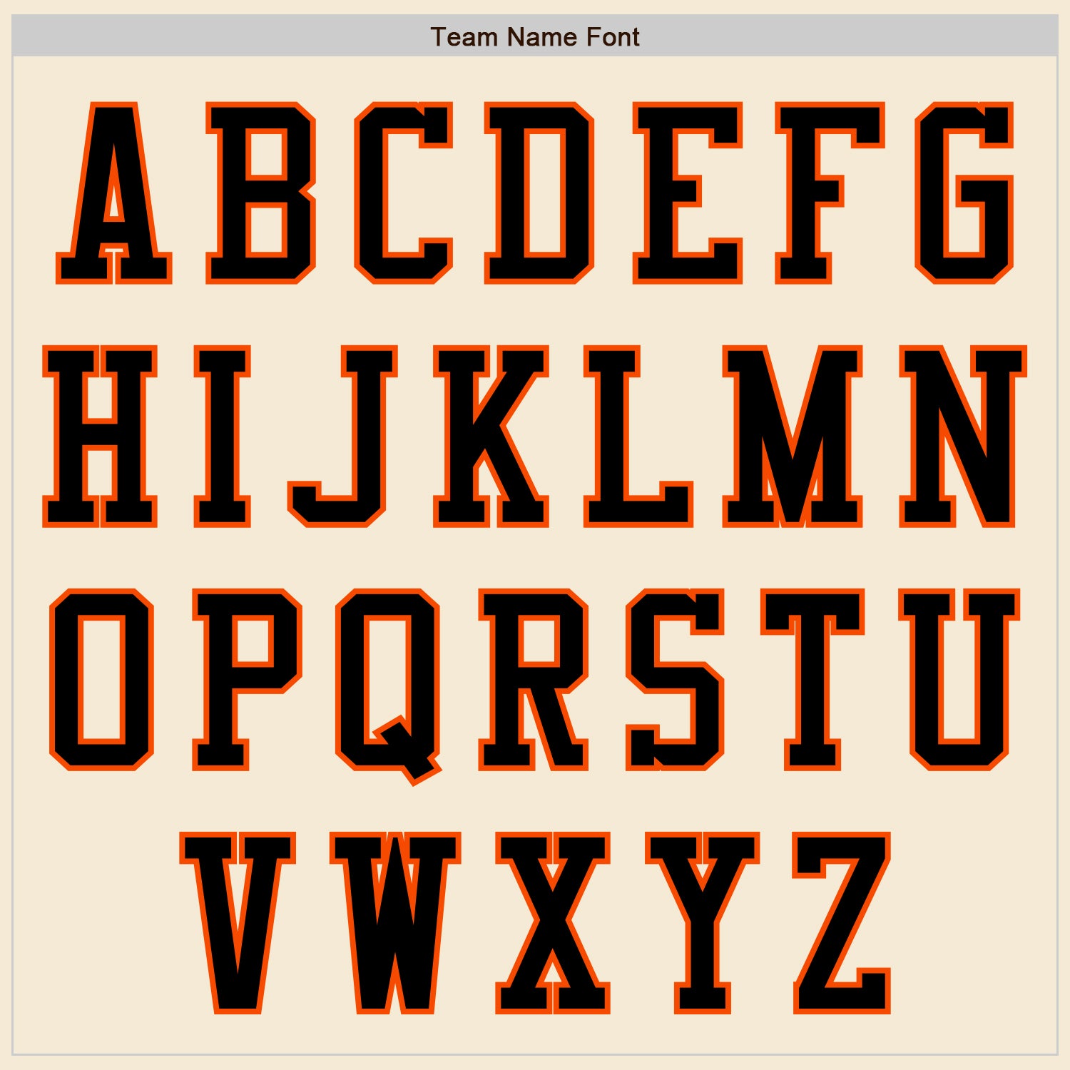 Custom Cream Black-Orange Authentic Baseball Jersey - Sky-Custom
