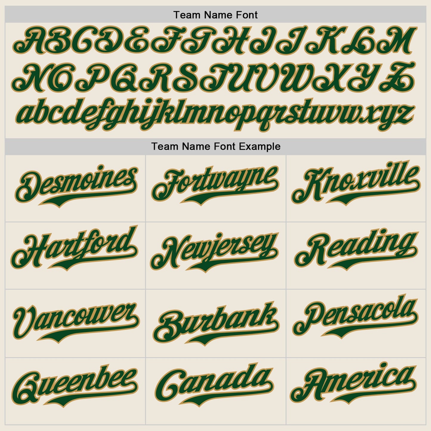 Custom Cream Green-Old Gold Authentic Baseball Jersey - Sky-Custom