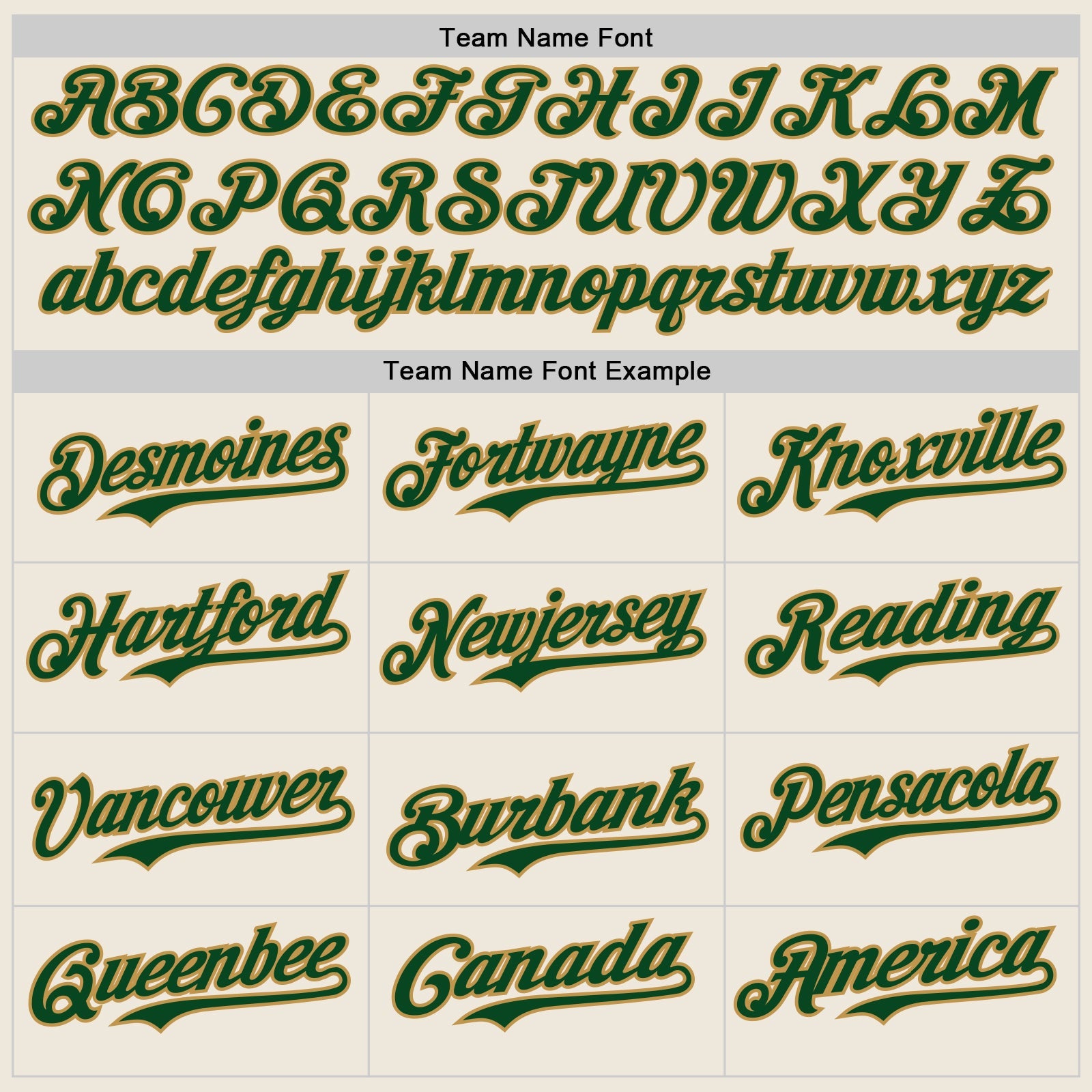 Custom Cream Green-Old Gold Authentic Baseball Jersey - Sky-Custom