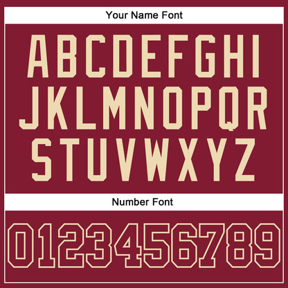 Custom Crimson Crimson-Cream Authentic Baseball Jersey - Sky-Custom