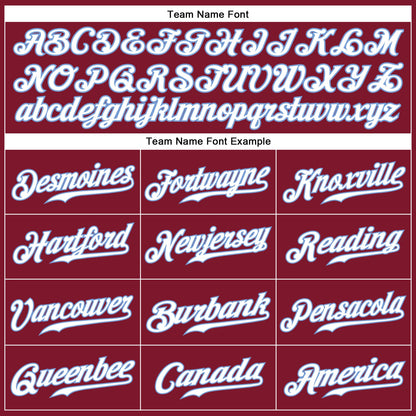Custom Crimson White-Light Blue Authentic Sleeveless Baseball Jersey - Sky-Custom