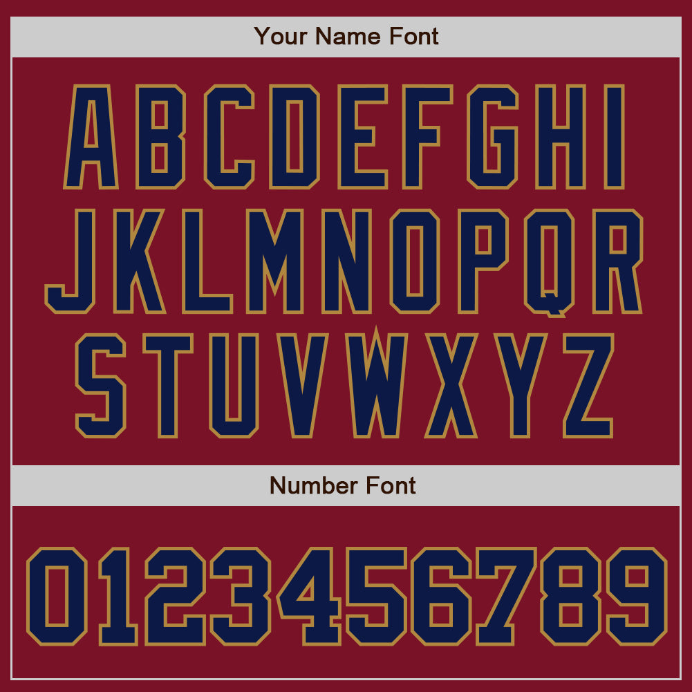 Custom Crimson Navy-Old Gold Authentic Baseball Jersey - Sky-Custom