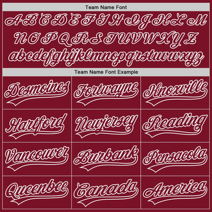 Custom Crimson Crimson-White Authentic Baseball Jersey - Sky-Custom