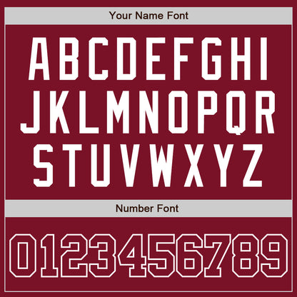 Custom Crimson Crimson-White Authentic Baseball Jersey - Sky-Custom