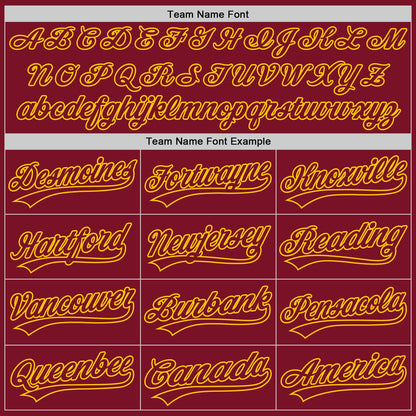 Custom Crimson Crimson-Gold Authentic Baseball Jersey - Sky-Custom
