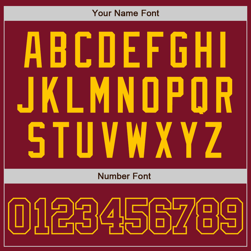 Custom Crimson Crimson-Gold Authentic Baseball Jersey - Sky-Custom