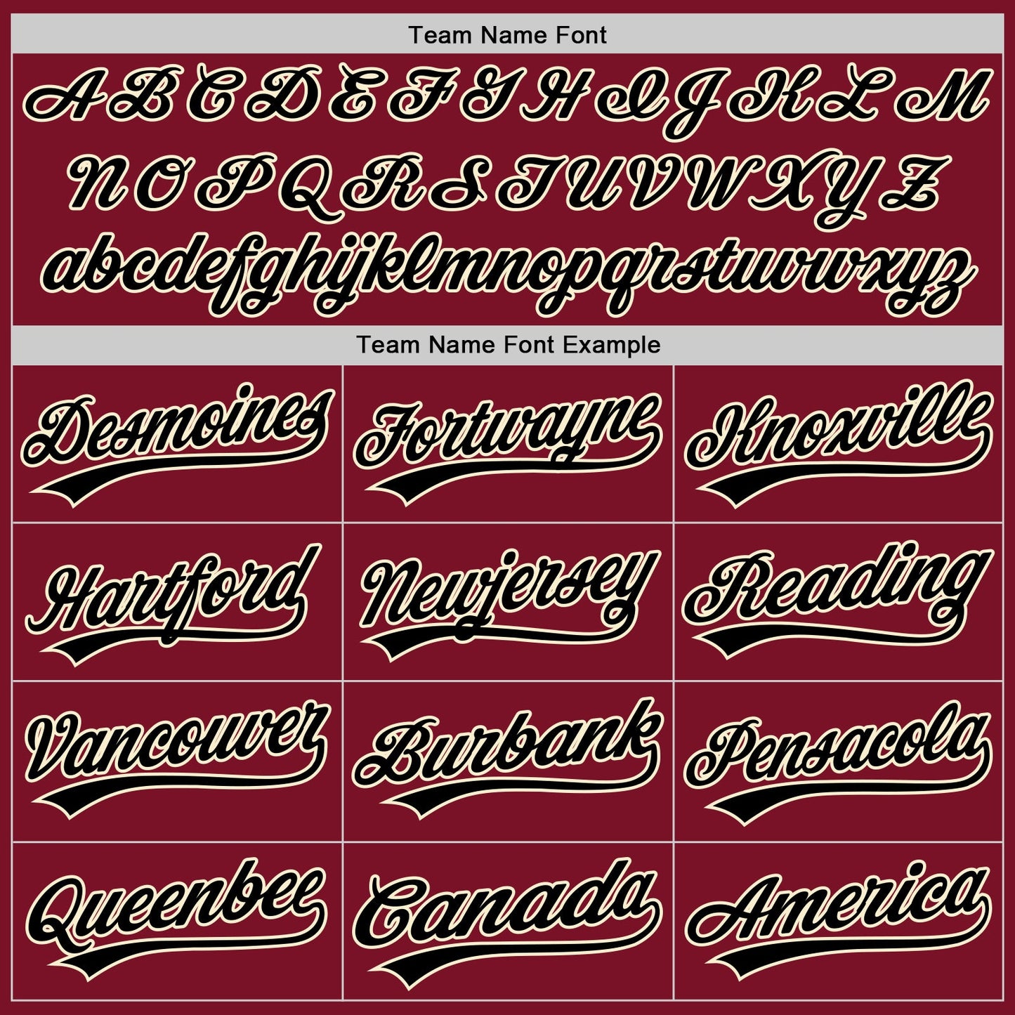 Custom Crimson Cream Pinstripe Black Authentic Baseball Jersey - Sky-Custom