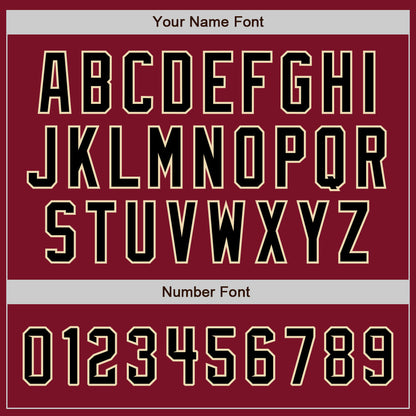 Custom Crimson Black-City Cream Authentic Baseball Jersey - Sky-Custom