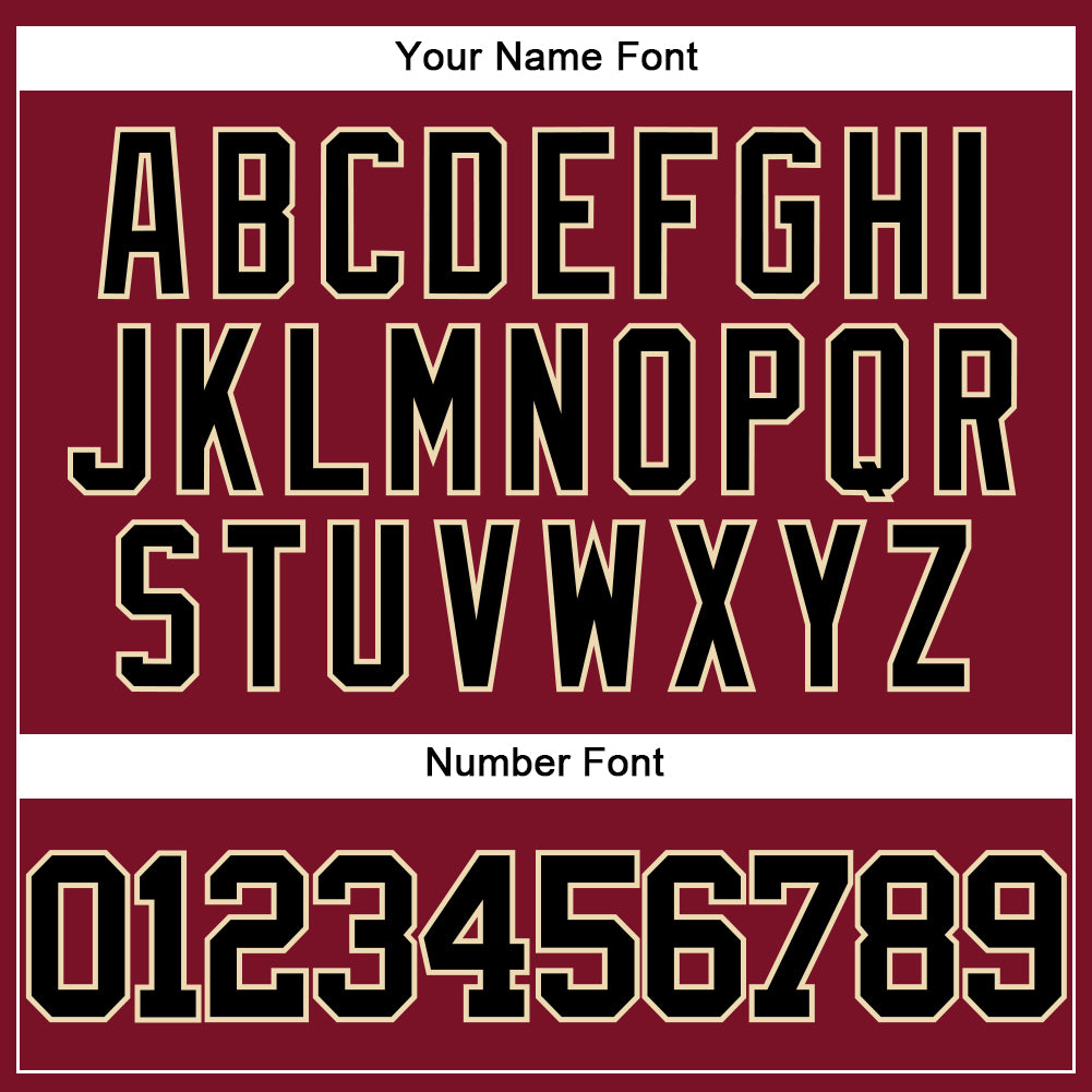 Custom Crimson Black-City Cream Authentic Baseball Jersey - Sky-Custom