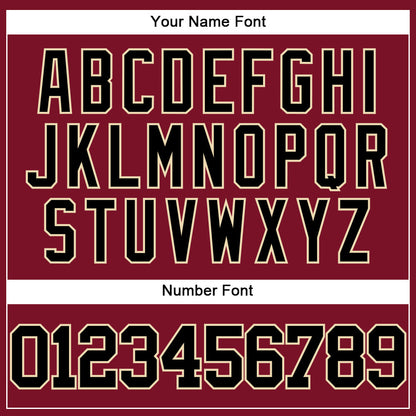 Custom Crimson Black-City Cream Authentic Baseball Jersey - Sky-Custom