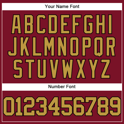 Custom Crimson Old Gold-Black Authentic Baseball Jersey - Sky-Custom