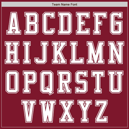 Custom Crimson White Authentic Baseball Jersey - Sky-Custom