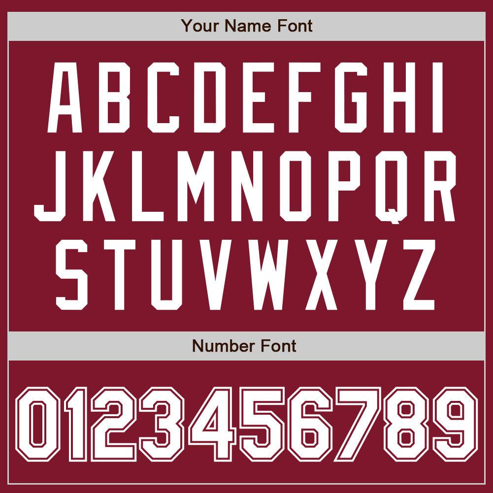 Custom Crimson White Authentic Baseball Jersey - Sky-Custom
