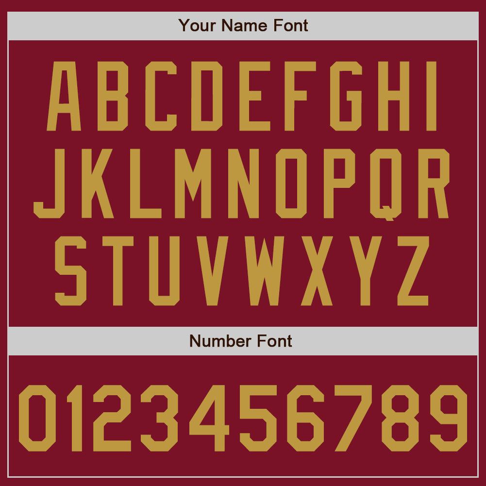 Custom Crimson Old Gold Authentic Baseball Jersey - Sky-Custom