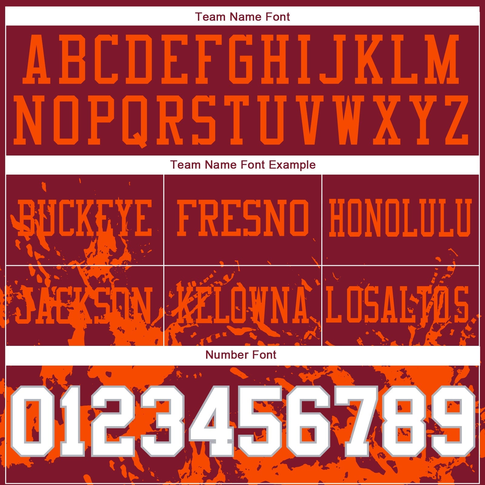 Custom Crimson White Orange-Gray Splash Mesh Authentic Football Jersey - Sky-Custom