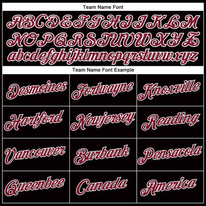 Custom Women's Black Crimson-White V-Neck Cropped Baseball Jersey - Sky-Custom