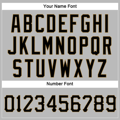 Custom Women's Gray Black-Old Gold V-Neck Cropped Baseball Jersey - Sky-Custom