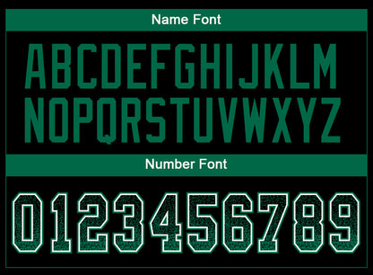 Custom Black Kelly Green-White Mesh Drift Fashion Football Jersey - Sky-Custom