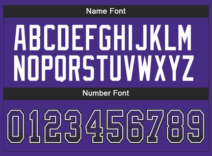 Custom Purple Black-White Mesh Drift Fashion Football Jersey - Sky-Custom